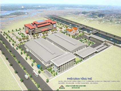 Lập dự án, thiết kế KTTC - Trung tâm TM Lam Sơn PLAZA